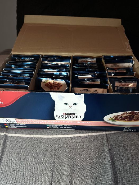 Karma dla kota Purina Gourmet 44 saszetki za 80zl