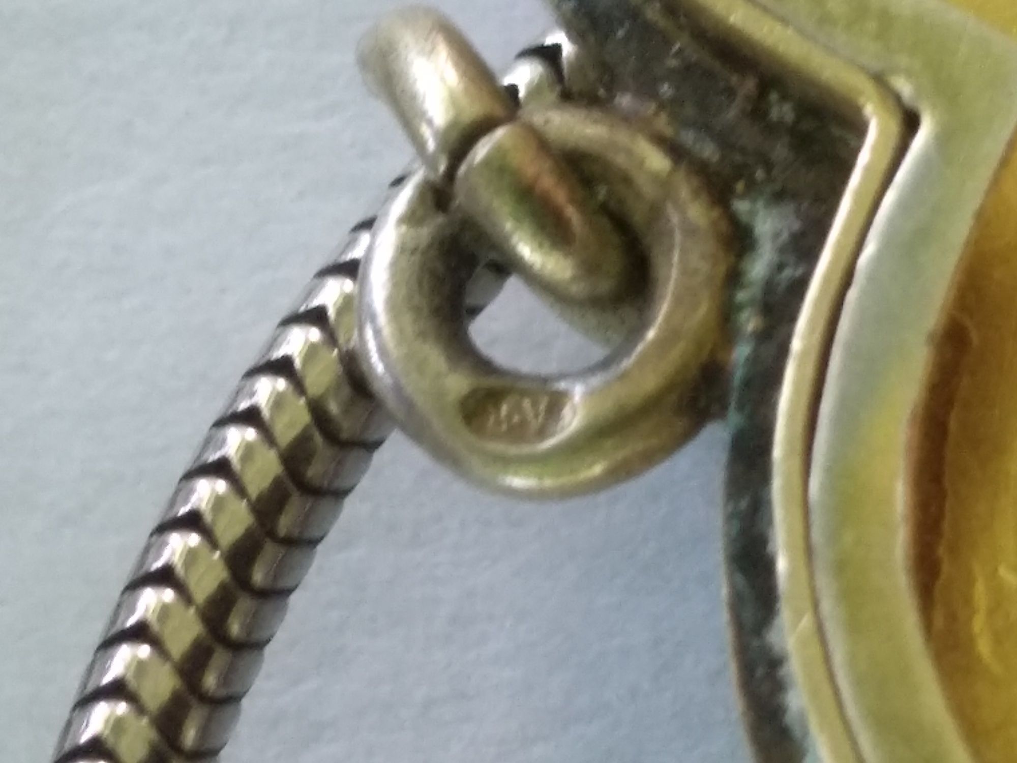 Duży 40 mm Stary 100 letni srebrny sekretnik w kształcie serca ,grawer