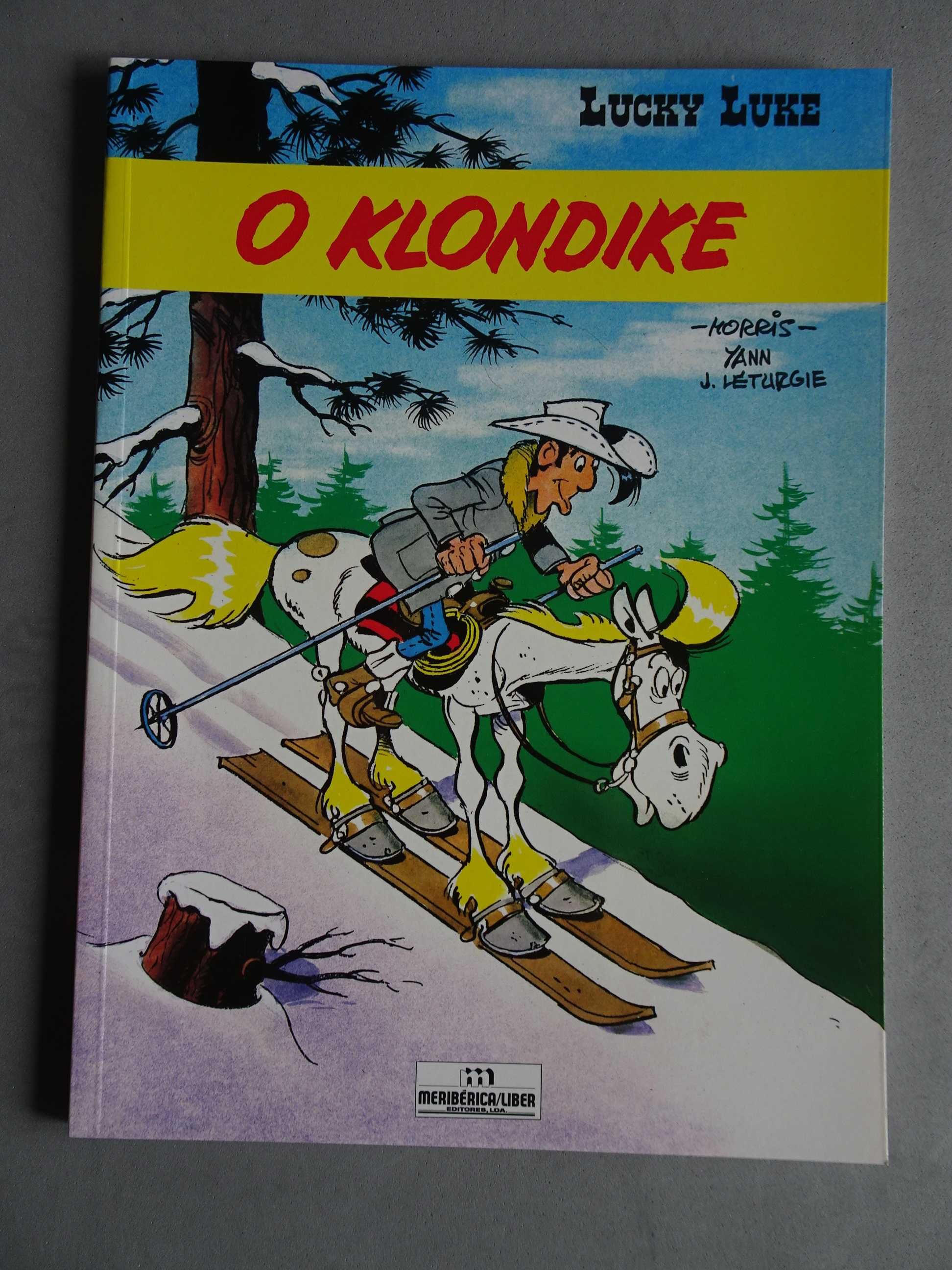 Livro Meribérica Lucky Luke - O Klondike
