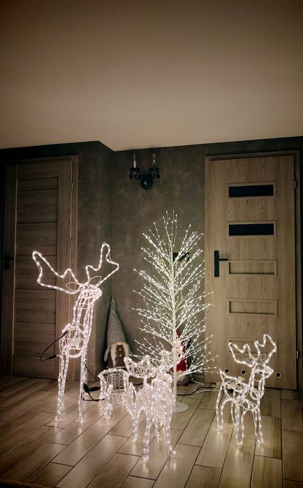 Drzewko Figura Świąteczne 960 LED