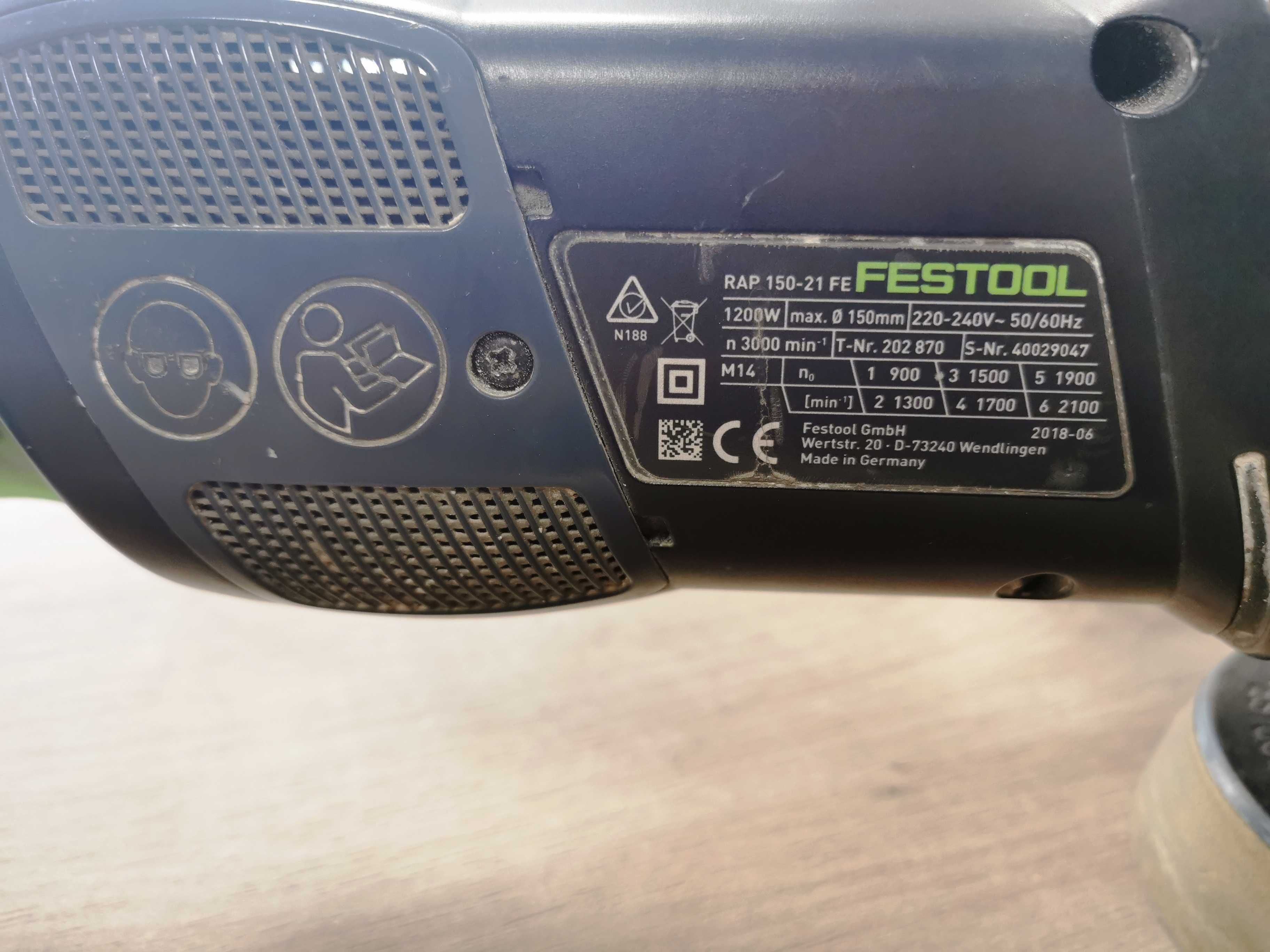 Polerka rotacyjna FESTOOL SHINEX RAP 150-21 FE