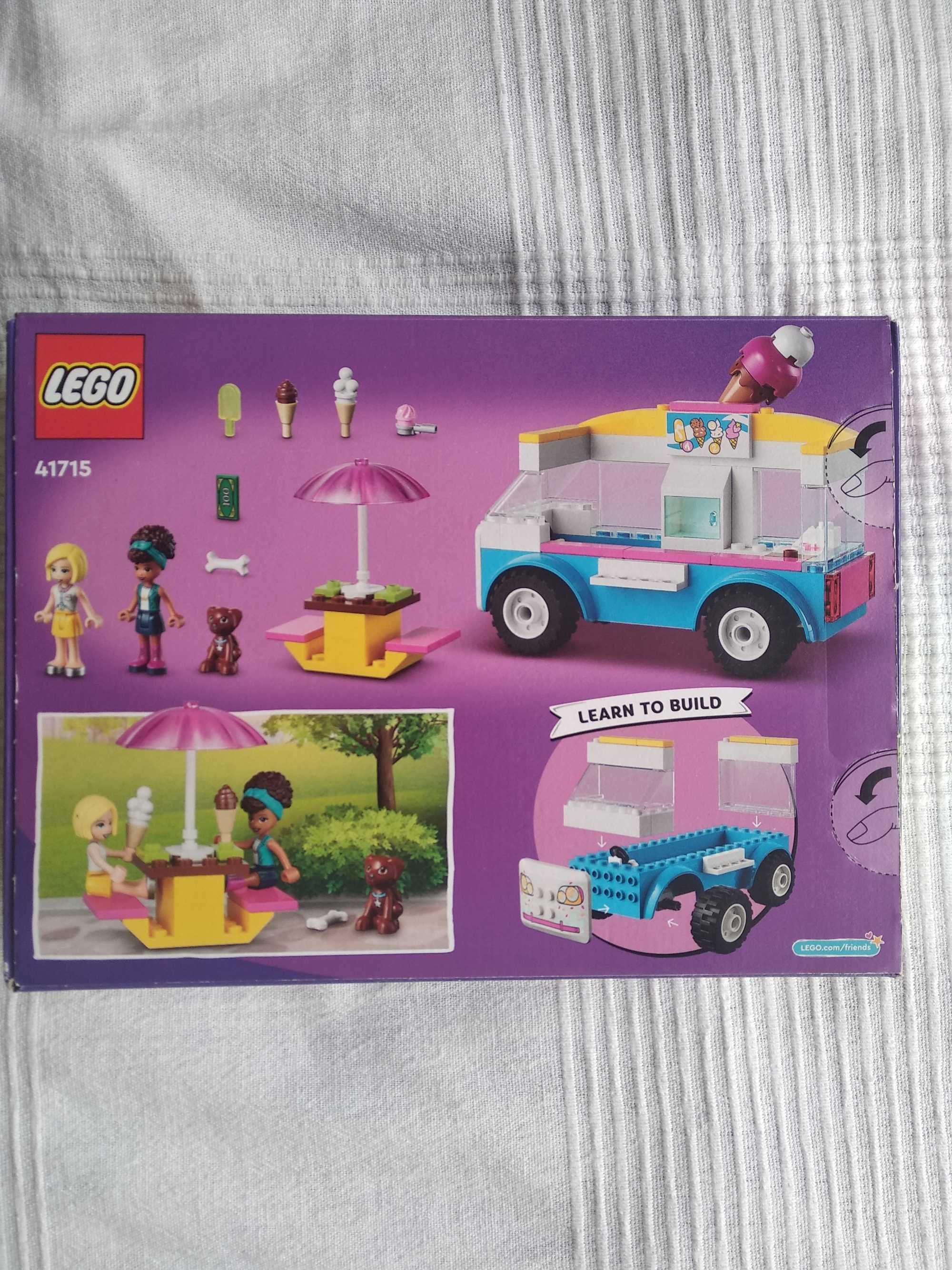 NOWE LEGO Friends 41715, ciężarówka z lodami