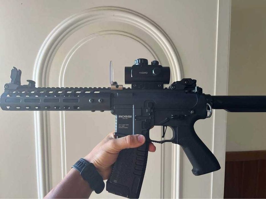 material de airsoft em muito bom estado