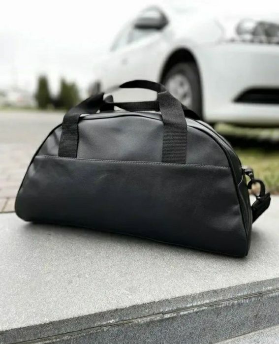 Спортивная кожаная фитнес сумка puma, сумка груша в спортзал