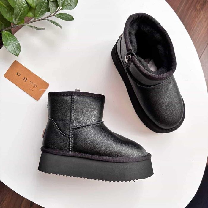 Уггі дитячі натуральна шкіра, сапожки зима ,ботинки зимові