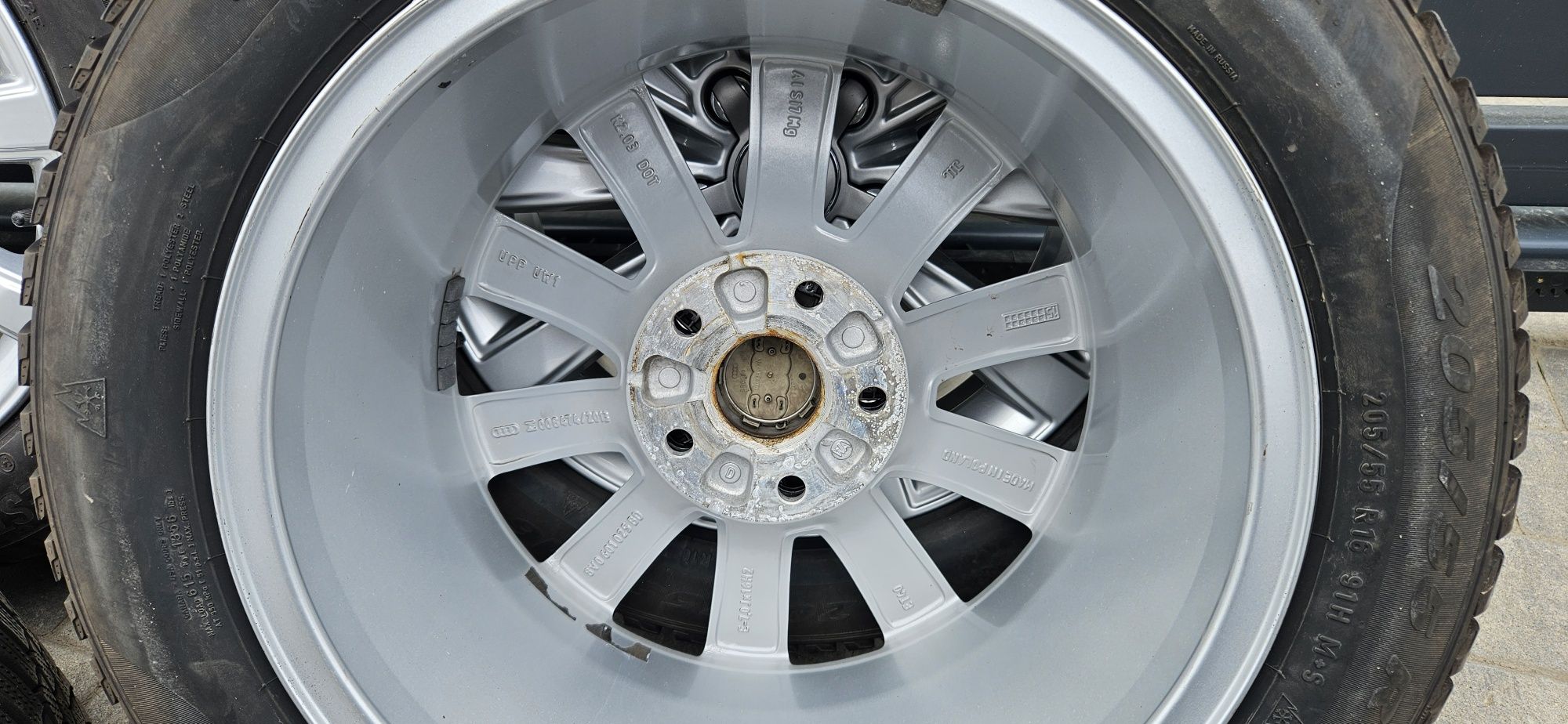 Alufelgi felgi koła audi a3 a4 8v0 7x16 5x112 205/55r16