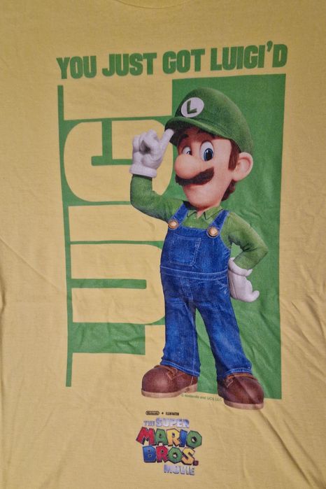 Super Mario Bros tshirt rozmiar 2XL