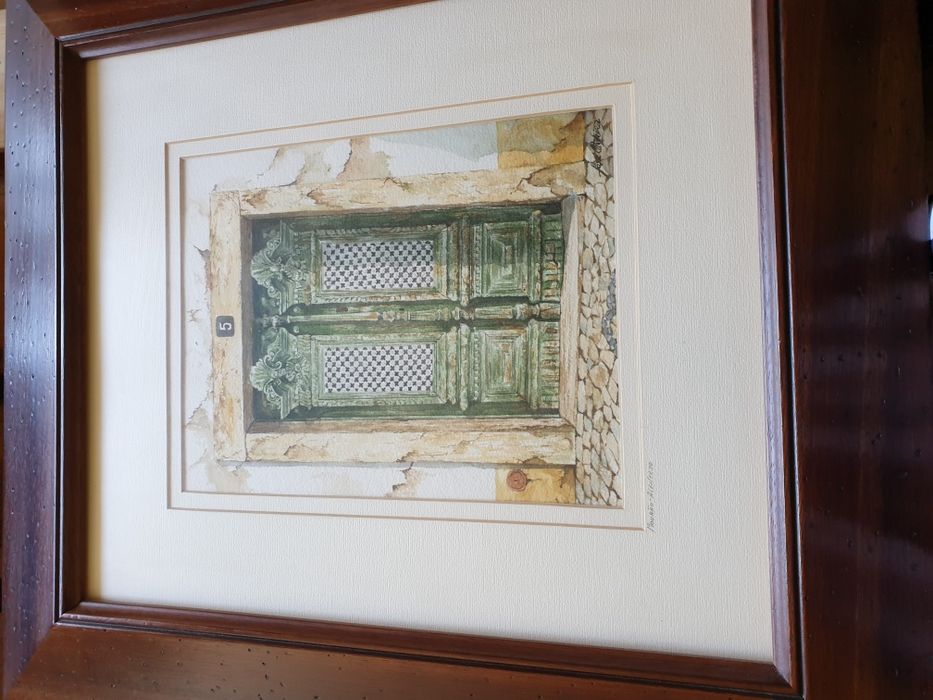 Serigrafia / Aguarelas de José Oliveira