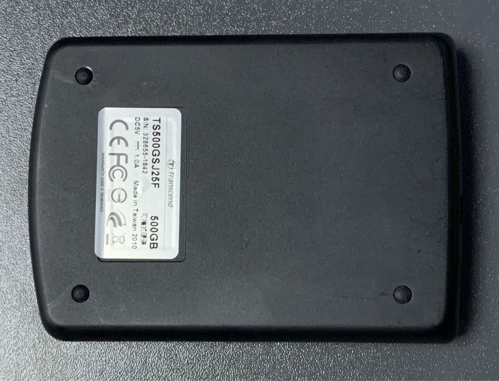 Зовнішній HDD TRANSCEND StoreJet 25F 500Gb TS500GSJ25F 2.5” USB2.0