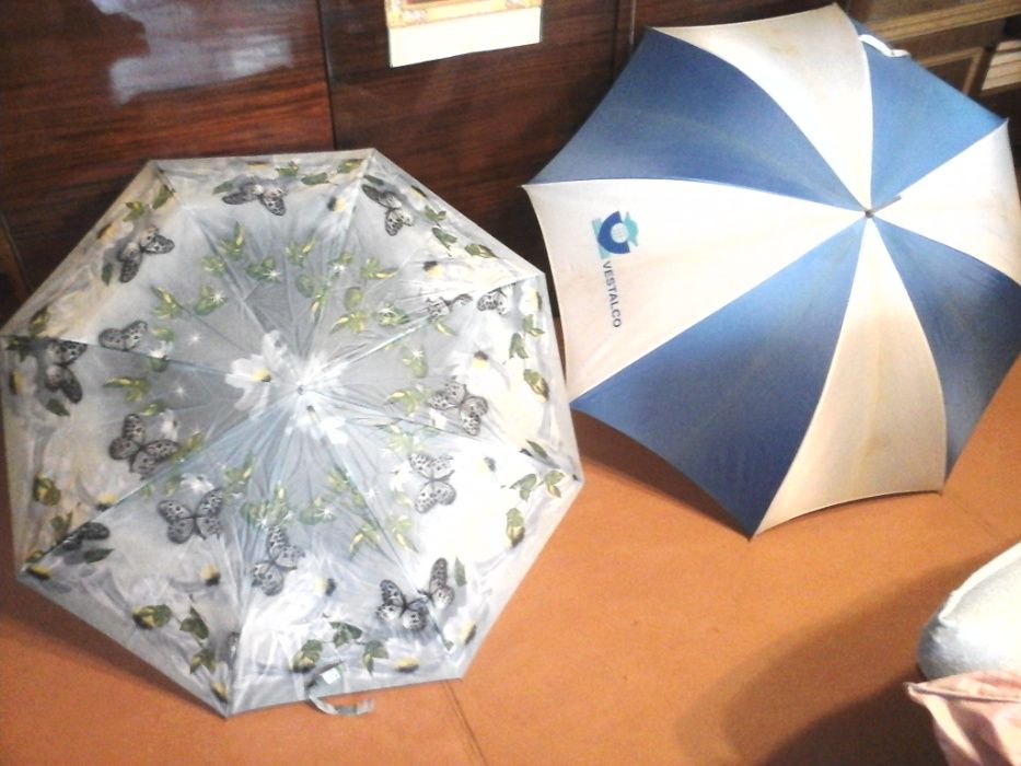 Продам зонт, на ручке чёрного зонта фонарик