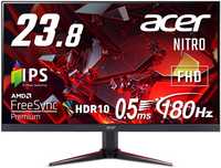 Acer Nitro 23.8” IPS 180Hz HDR10 Gaming Monitor