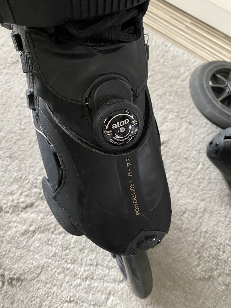 Rolki Powerslide Vantablack V. 125 rozmiar 38-39