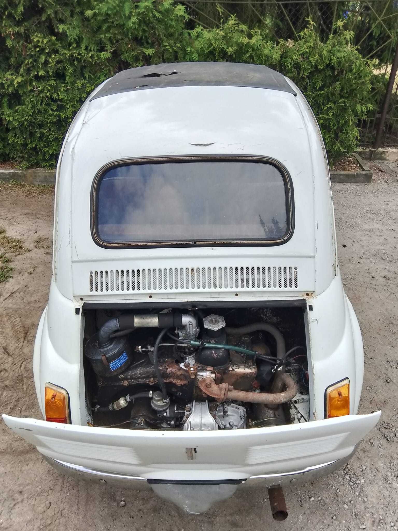 Fiat 500F, rok 1969 - z kompletem dokumentów.