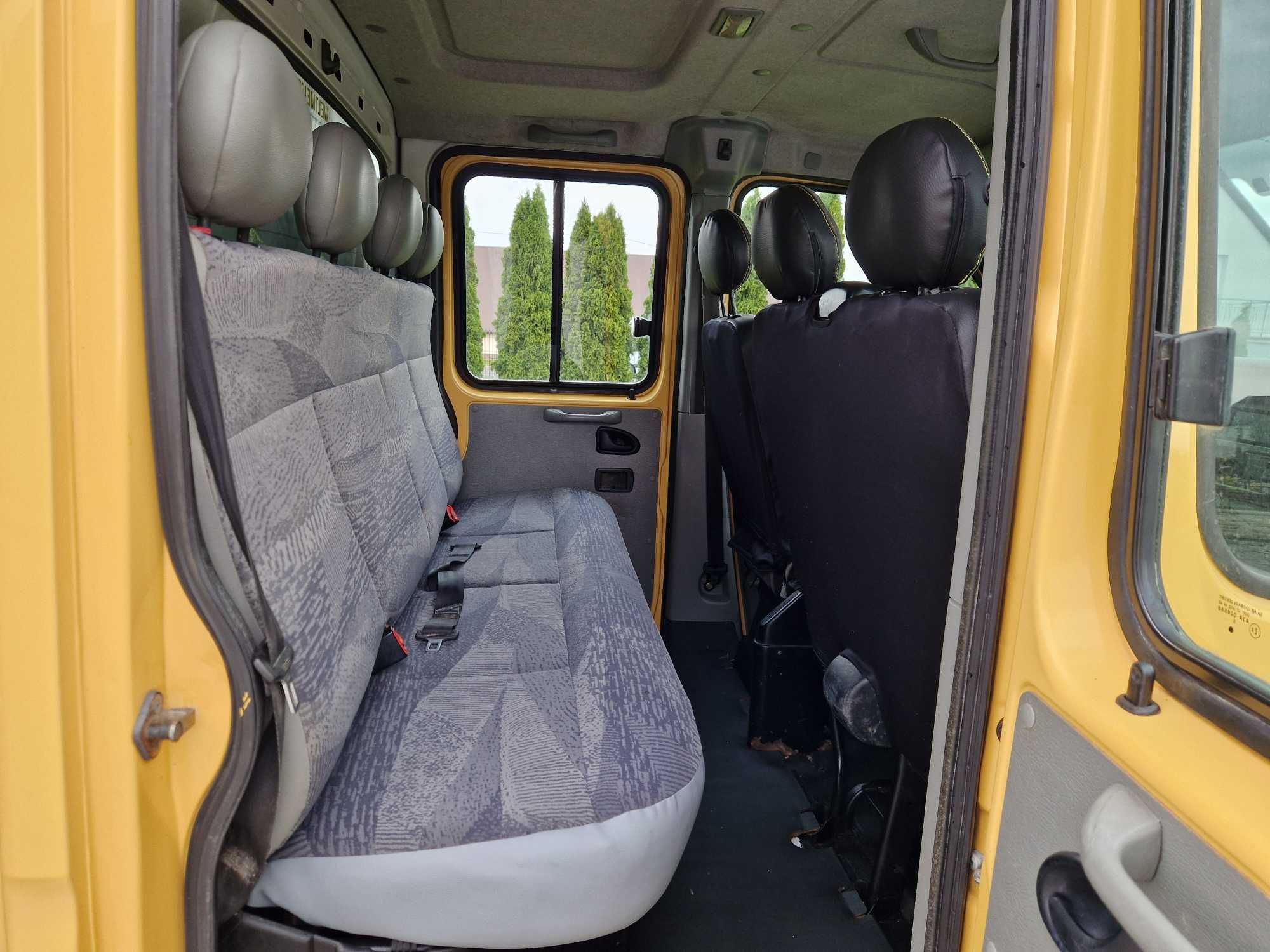 Renault Master Doka Dubel Kabina Brygadówka Skrzynia Plandeka Hak