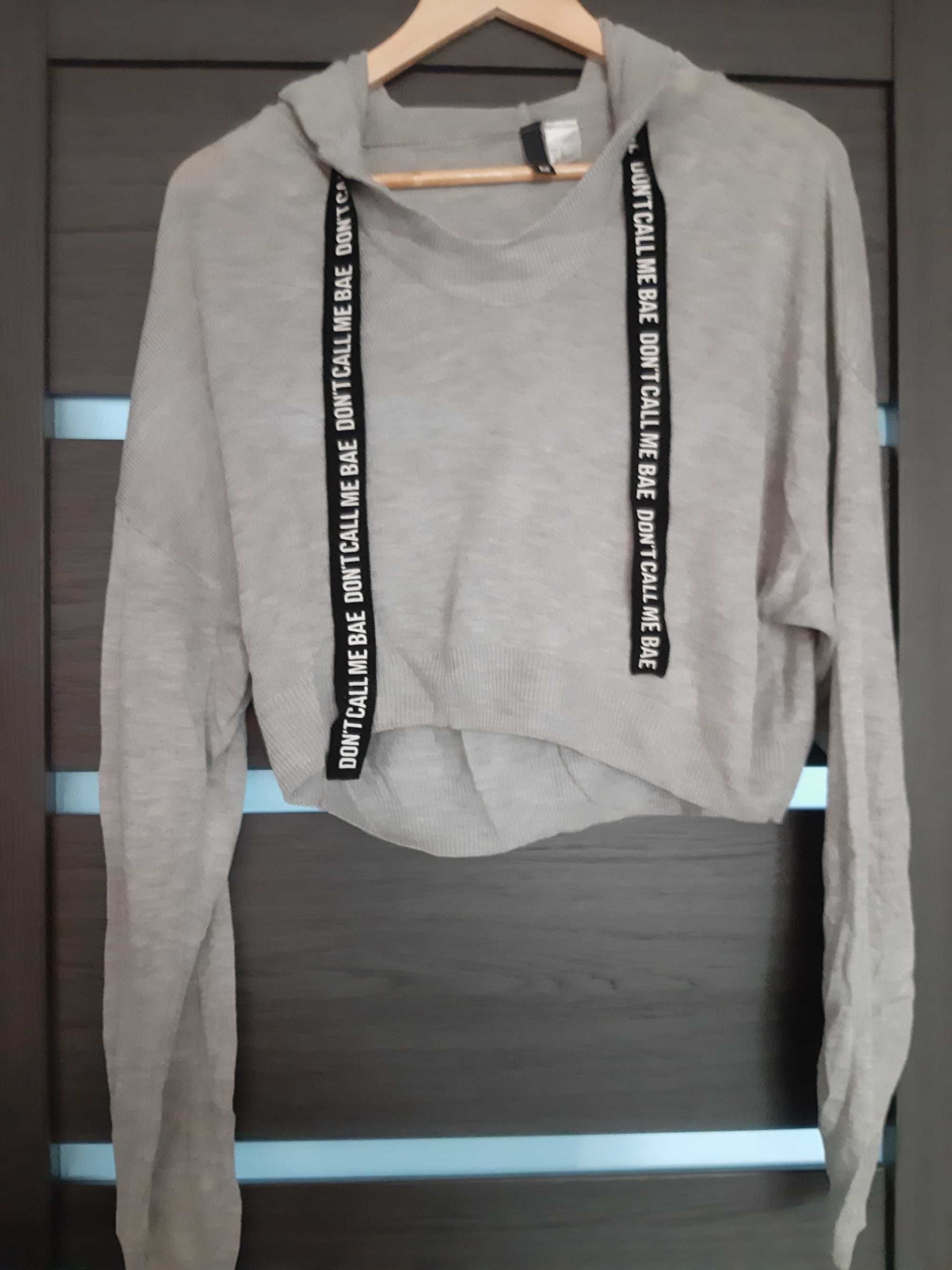 Bluza damska szara