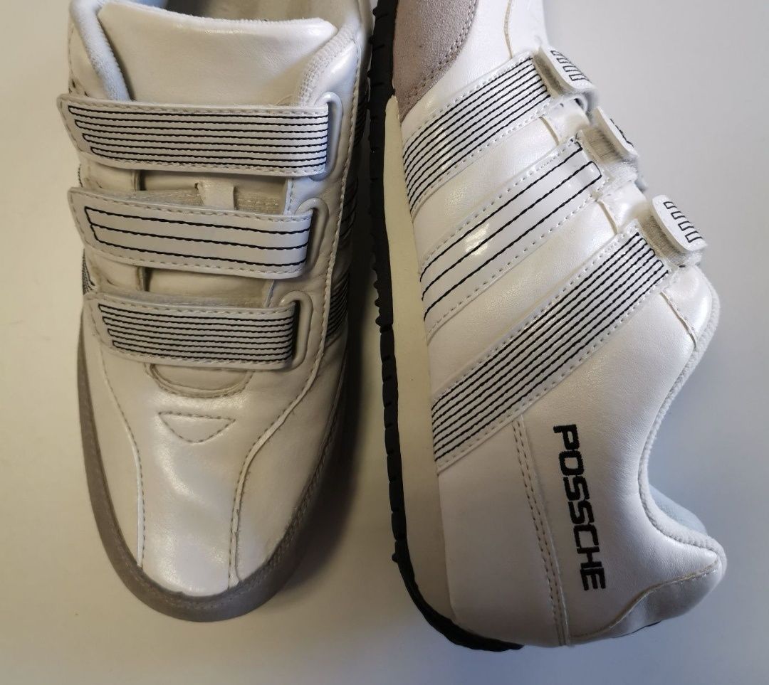 Adidasy białe na rzepy