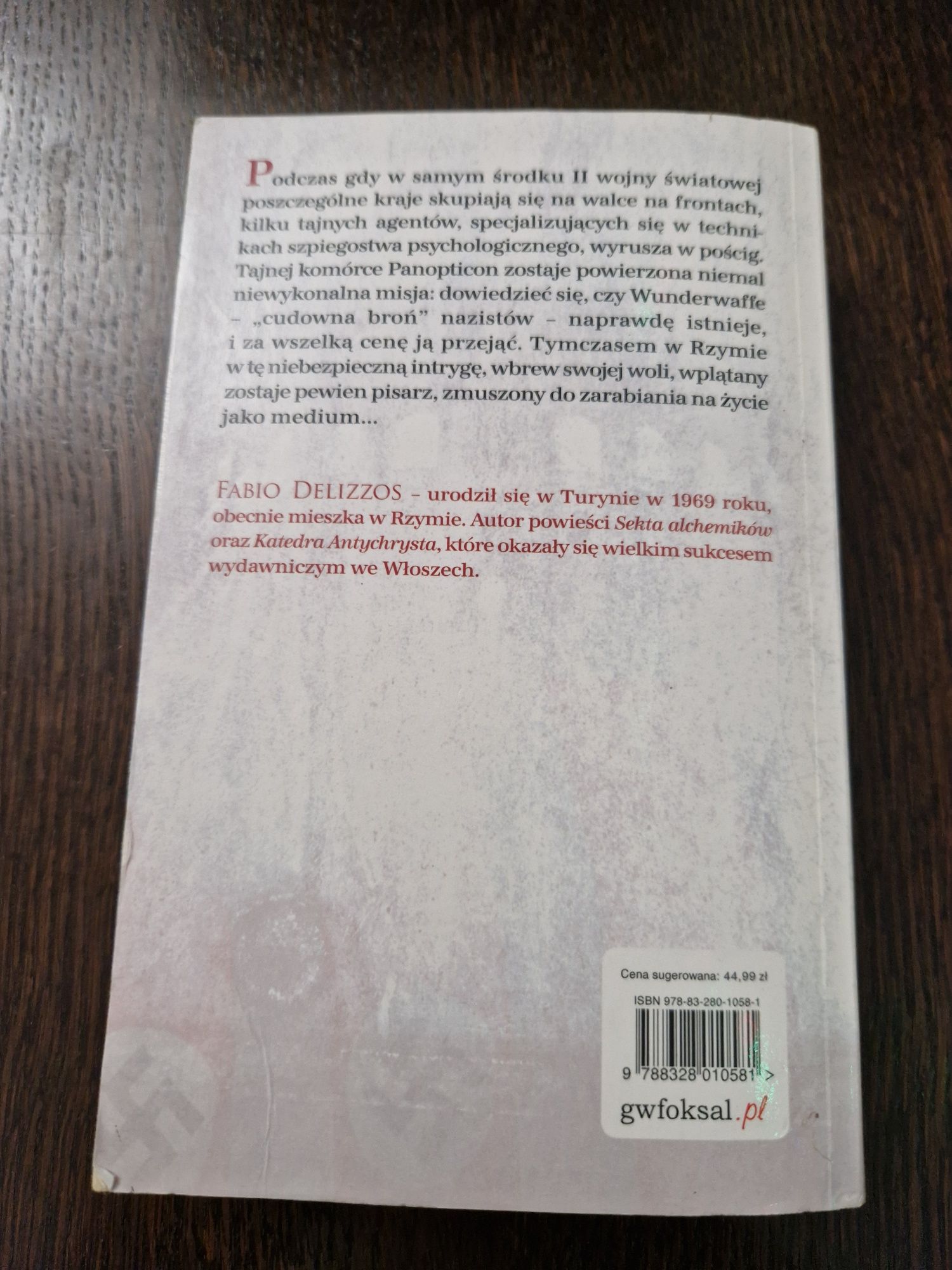 Książka Czarna loża jasnowidzów Fabio Delizzos