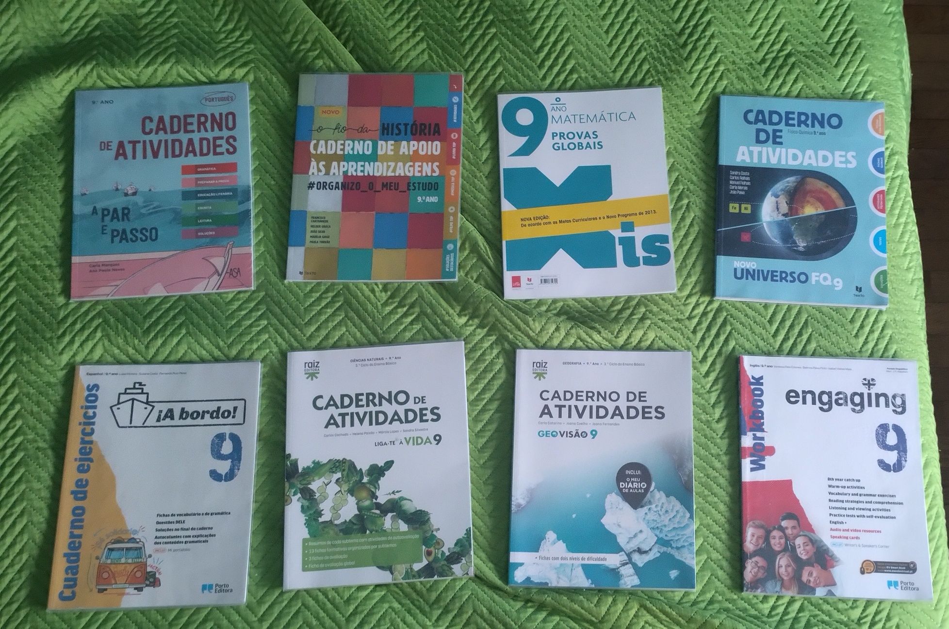 Cadernos de atividades 9 ano