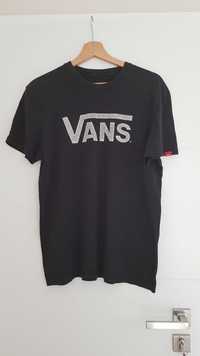 Koszulka bawełniana krótki rękaw t-shirt Vans czarna S M