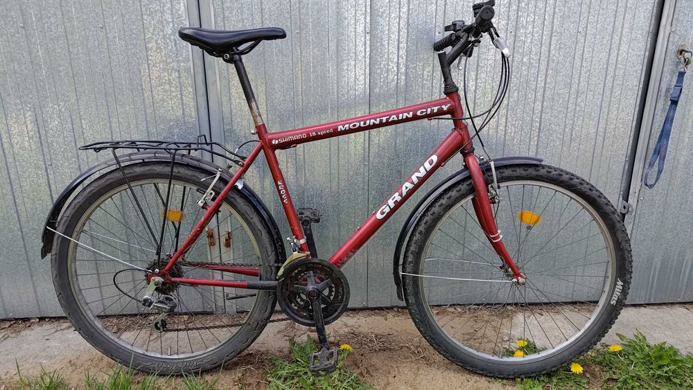 Rower trekkingowy MTB Grand/Kross 26" na grzyby ryby do Żabki pracy