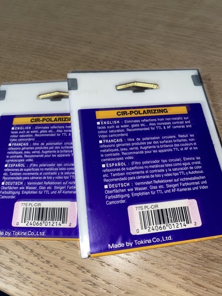 Filtro Polarizado Hoya 77s NOVO