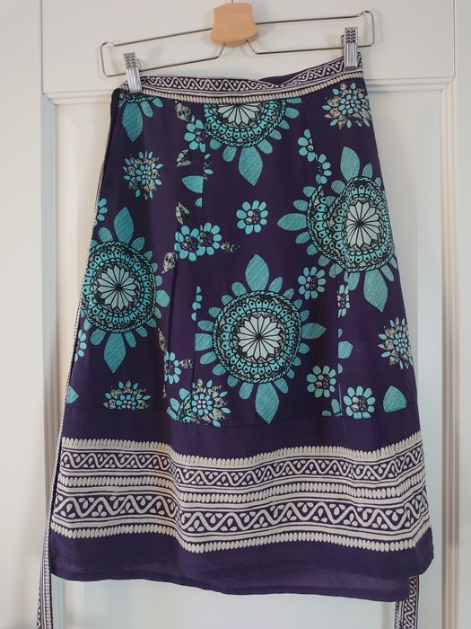 Piękna spódnica wiązana bawełna rozmiar S