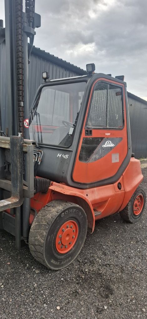 Wózek widłowy Linde H45 mocny 4,5tony