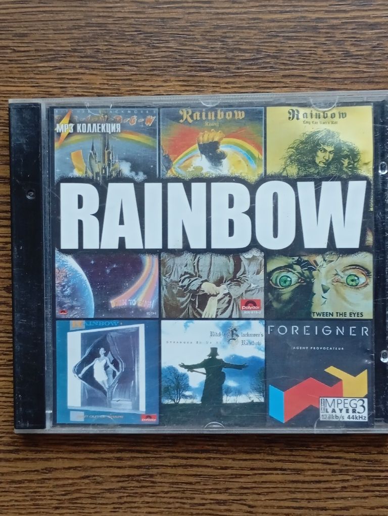 CD диски Рок Led Zeppelin Rainbow Агата Кристи