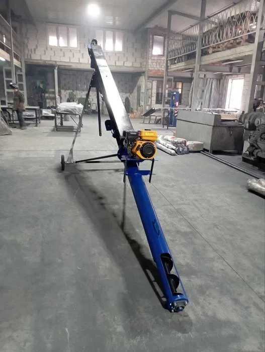 Шнековый навантажувач 159 мм*8 м,підборщик, шнековий погрузчик зерна