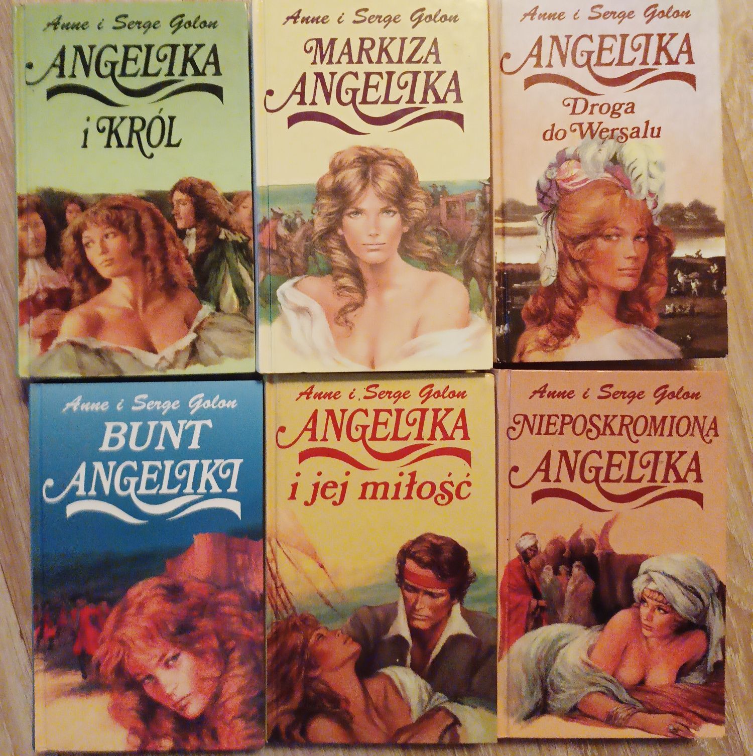 Angelika i jej miłość+5" Anne i Serge Golon
