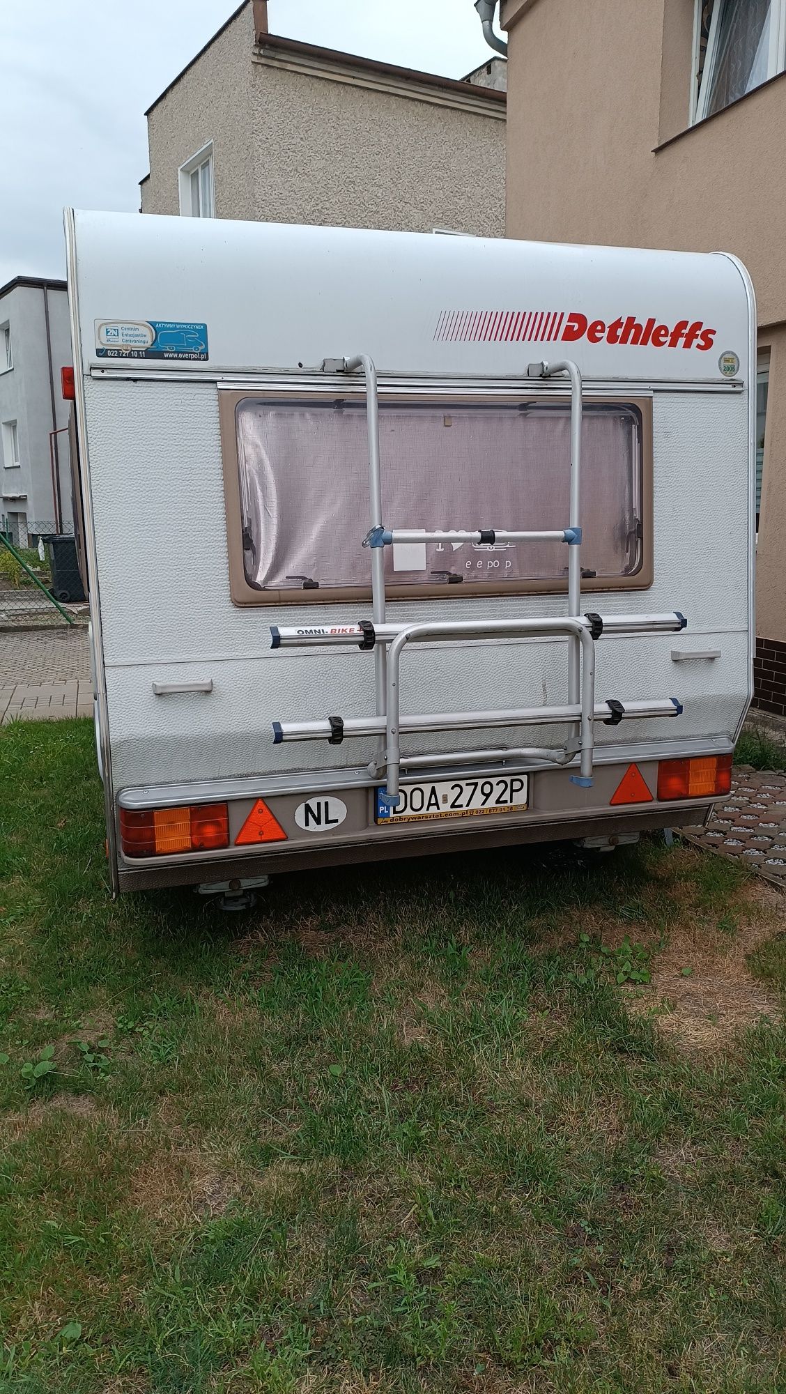 Przyczepa kempingowa Dethlefs news line 430,rok prod :1995 .