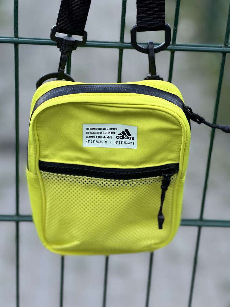 барсетка сумка мессенджер бананка сумка через плечо adidas адидас