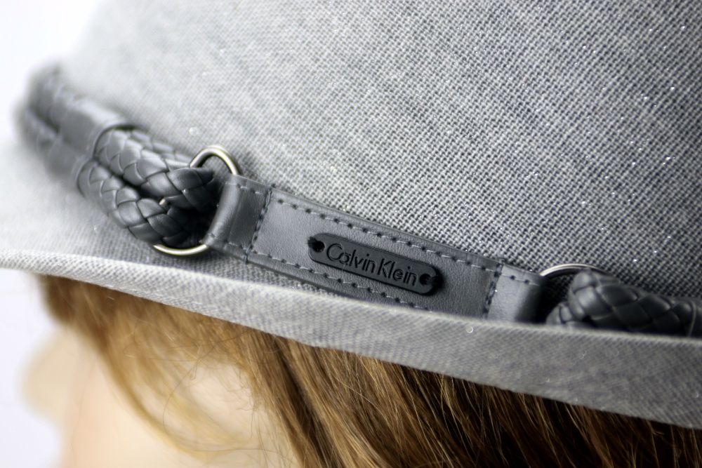UDOSTĘPNIJ OBSERWUJ Calvin Klein Fedora Kapelusz Oryginał r 56-58cm CK