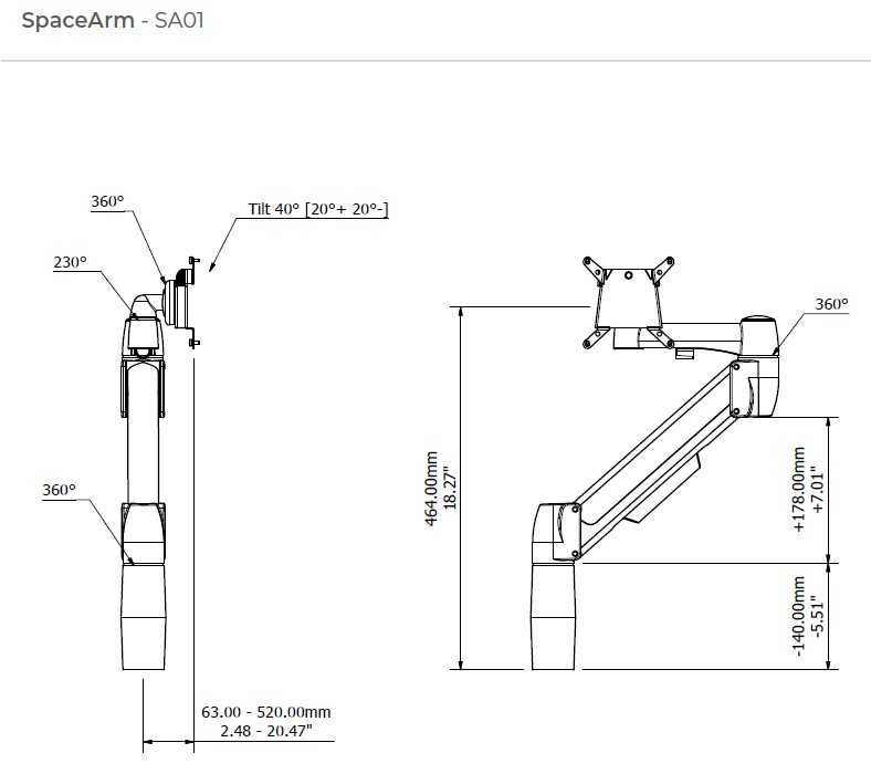 Suporte branco para 1 Monitor de 17" a 32" ( novos em caixa )