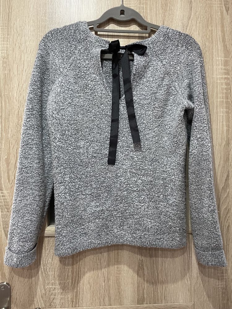 Sweter Stradivarius rozmiar S szary