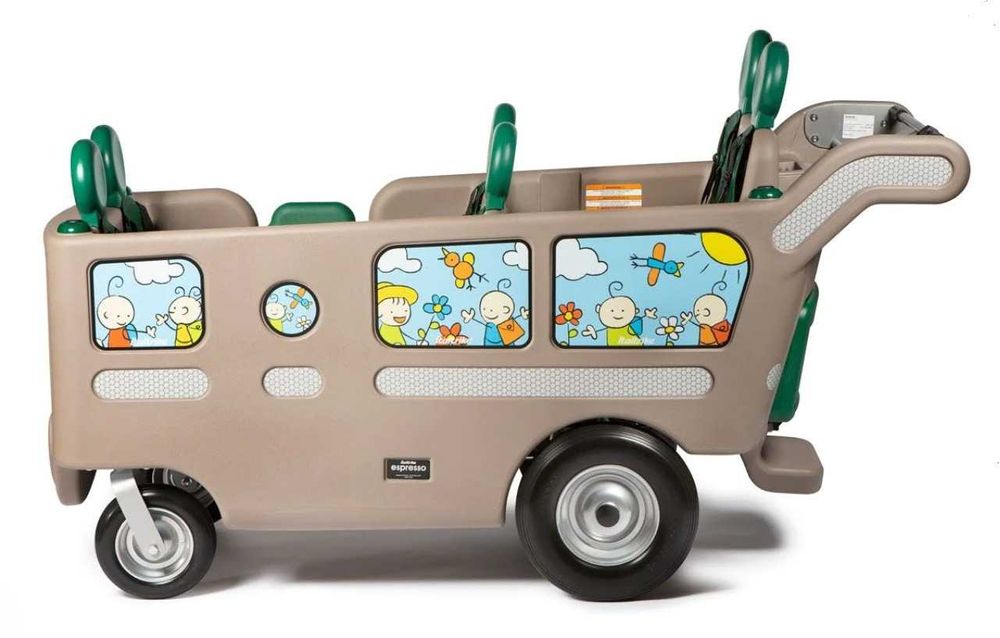 Carrinho de bebê 3, 4 e 6 assentos para infantario