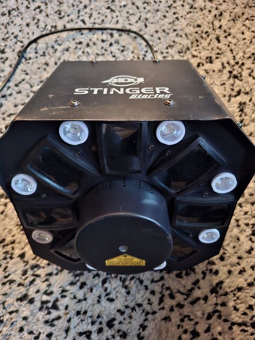 Laser, stroboskop, multiefekt ADJ STINGER startec