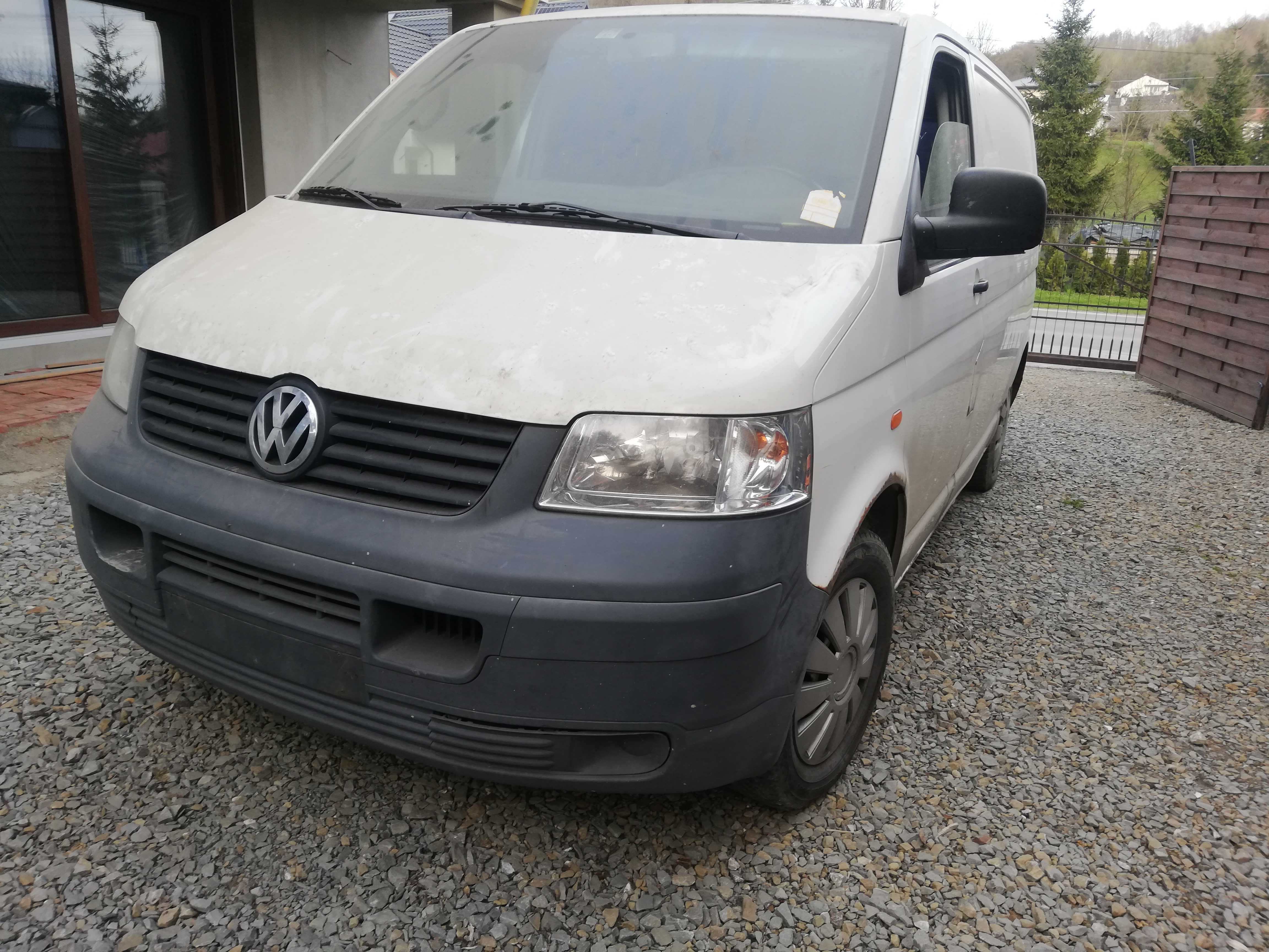 Karoseria kompletna Vw T5 1.9tdi Przekładka komplet