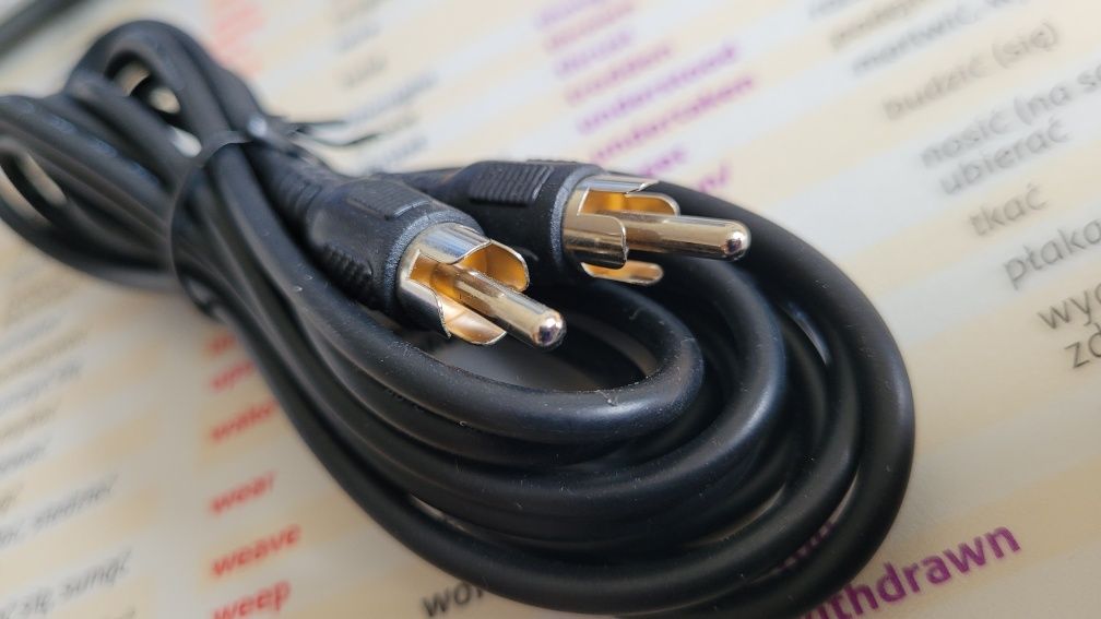 Kabel RCA / RCA 1,5 m nowy