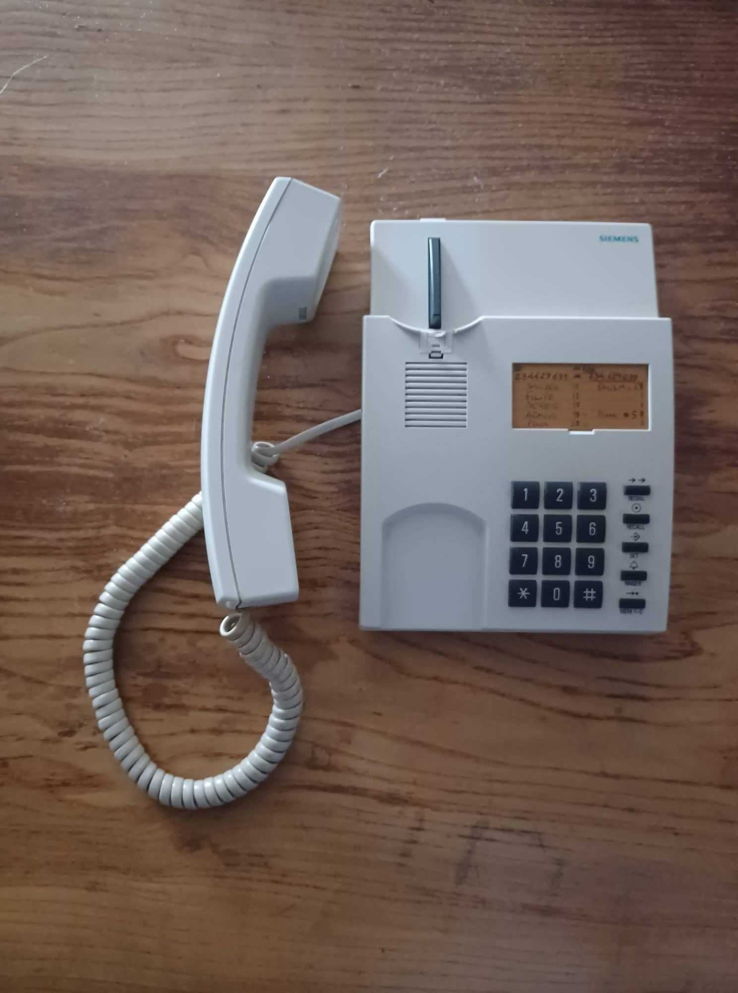 Telefone antigo marca Siemens euroset 810