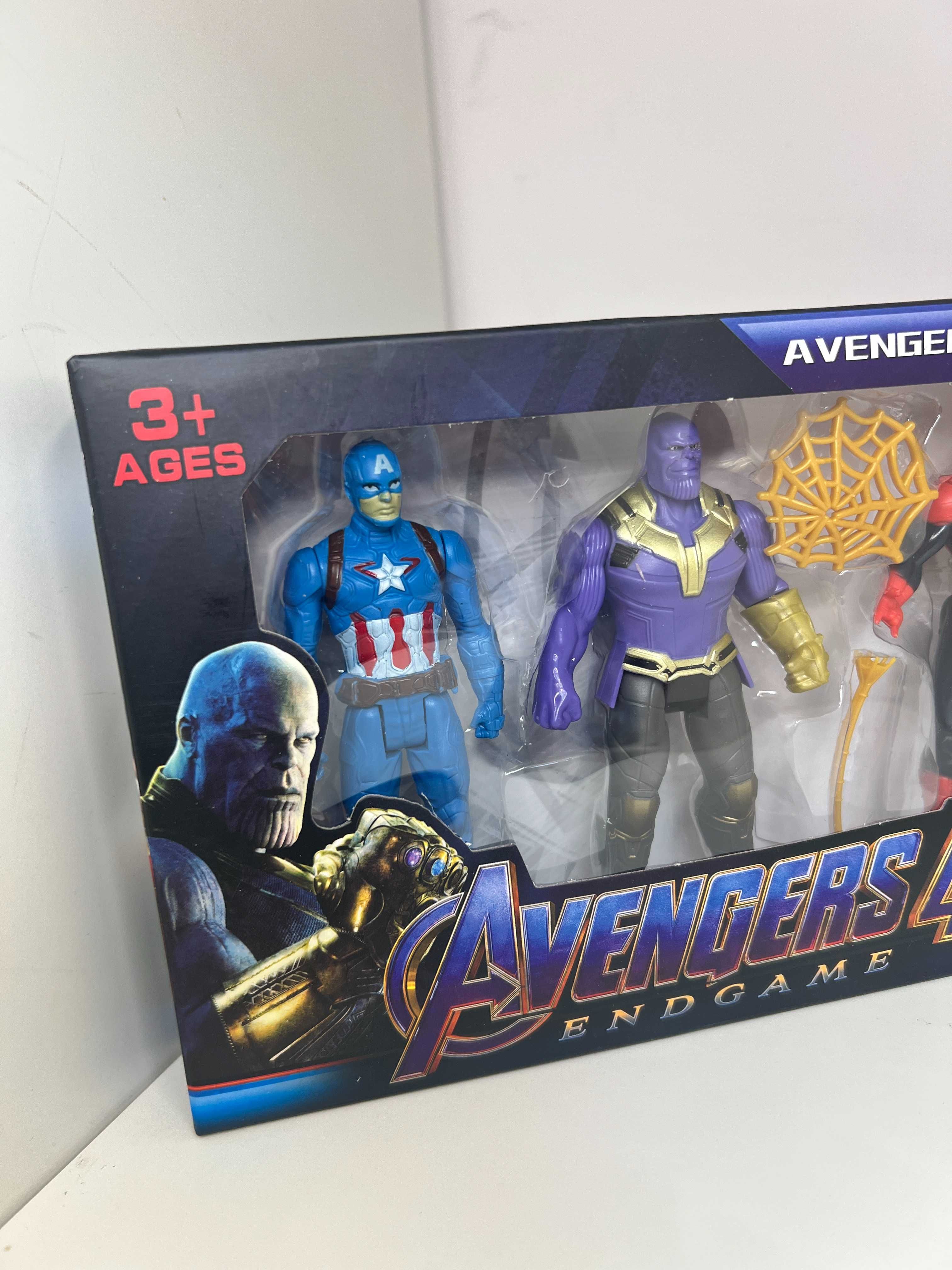 Figurki Avengers Marvell Hulk Thanos Spiderman IronMan Ameryka Capitan