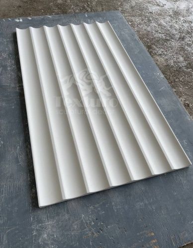 3D панель з гіпсу - LONG PARALLEL