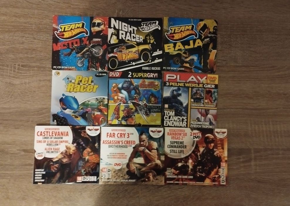 Gry i bajki płyty CD