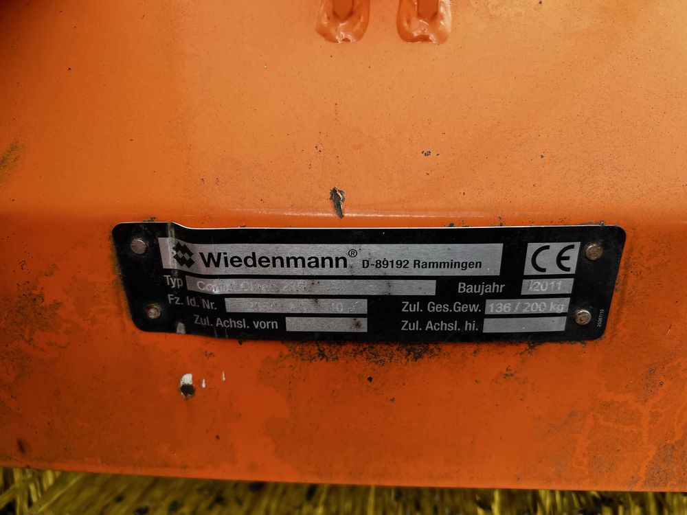 Zamiatarka napęd  Wom hydraulika