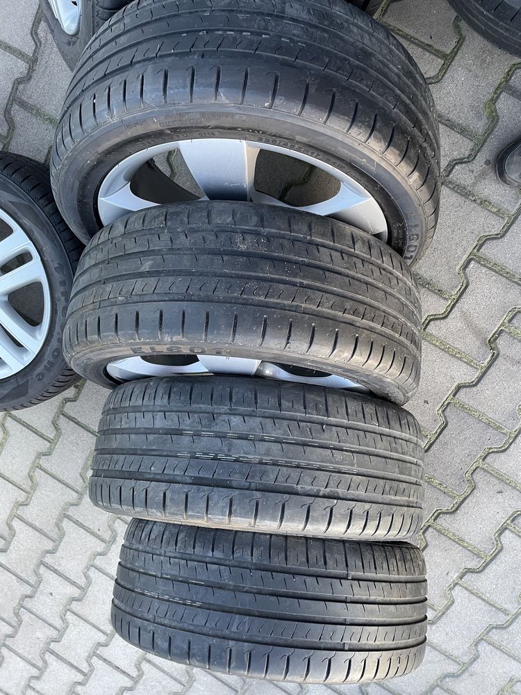 Felgi kola skoda octavia 17 cali 5x112 et54 opony 225/45/17