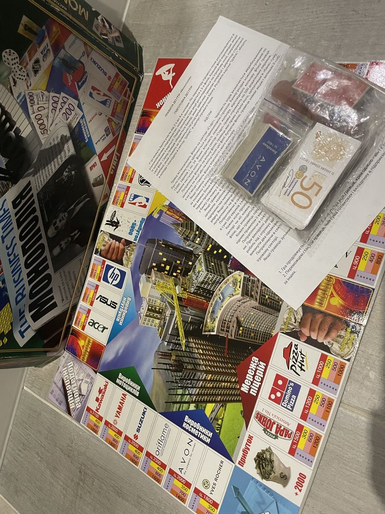 Игра Монополия настольные игры