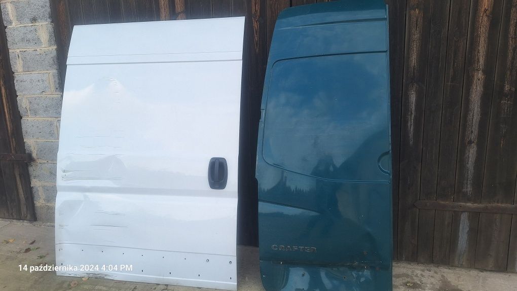 Drzwi boczne fiat ducato Lewe tył vw crafter