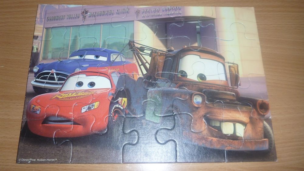 puzzle 20 elementów Zygzak McQueen