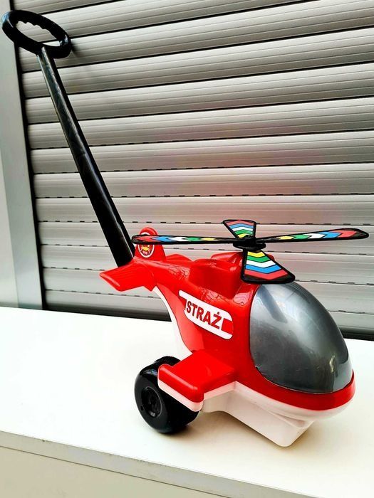 Nowa super zabawka Helikopter pchacz Straż Pożarna