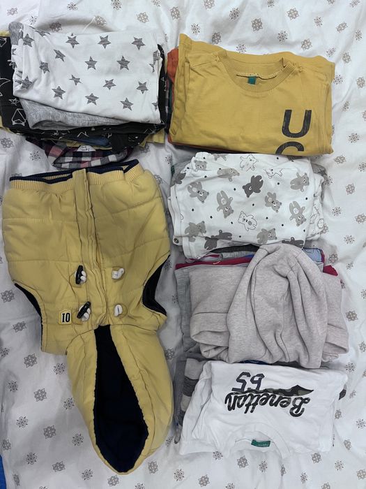 Paka ciuszków dla chłopca 74-80 cm